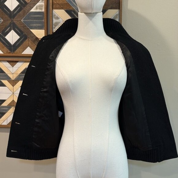 Vintage Ralph Lauren Black Label Wool Angora Cashmere Blend Vest Black size 2 - Picture 9 of 15